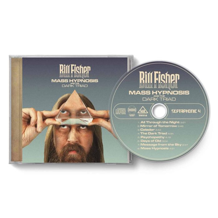 Bill Fisher Mass Hypnosis and the Dark Triad CD Case & Disc